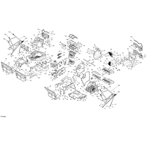 Console Kit by Can-Am 715003368 OEM Hardware 715003368 Off Road Express