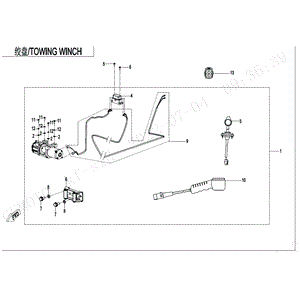 Control Relay Winch by CF Moto 7030-150720-10000 OEM Hardware 7030-150720-10000 Northstar Polaris