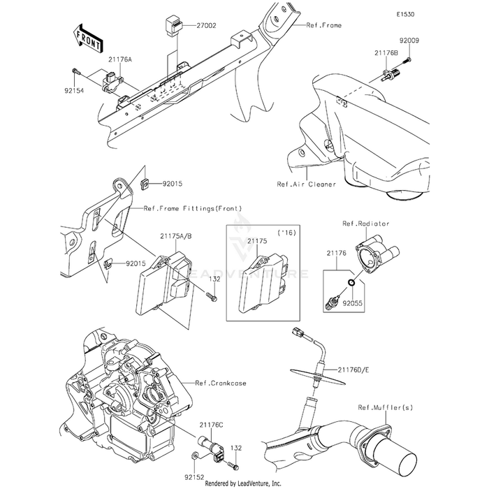 Control Unit-Electronic by Kawasaki