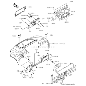 Control Unit-Electronic,Eps by Kawasaki 21175-0969 OEM Hardware 21175-0969 Off Road Express Peach St