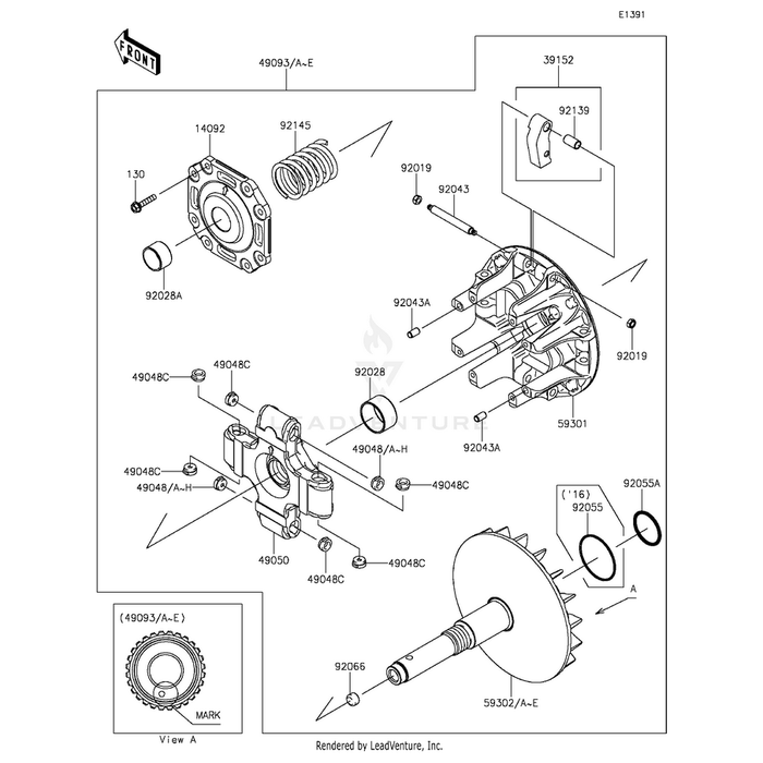 Converter-Drive,A Mark,Bl by Kawasaki