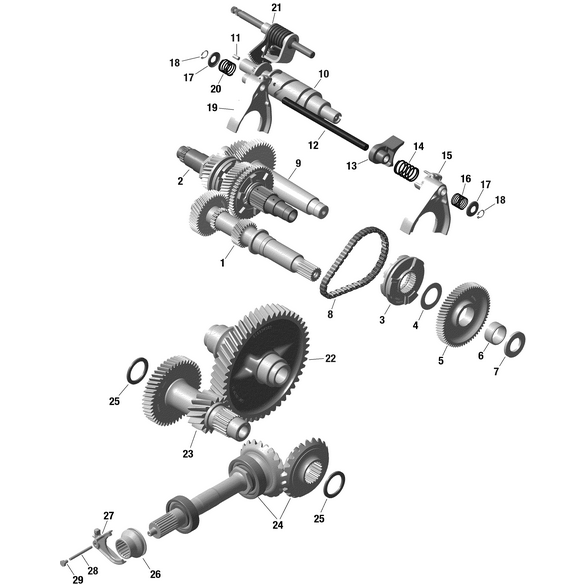 Counter Shaft by Can-Am