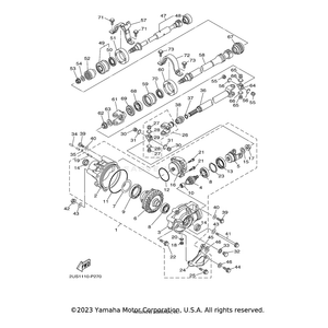 Cover 1 by Yamaha 2PG-4613F-00-00 OEM Hardware 2PG-4613F-00-00 Off Road Express