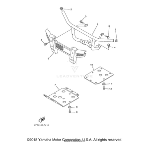 Cover 5 by Yamaha 5UG-F842A-00-00 OEM Hardware 5UG-F842A-00-00 Off Road Express