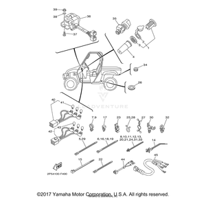 Cover by Yamaha 5FU-H1942-10-00 OEM Hardware 5FU-H1942-10-00 Off Road Express