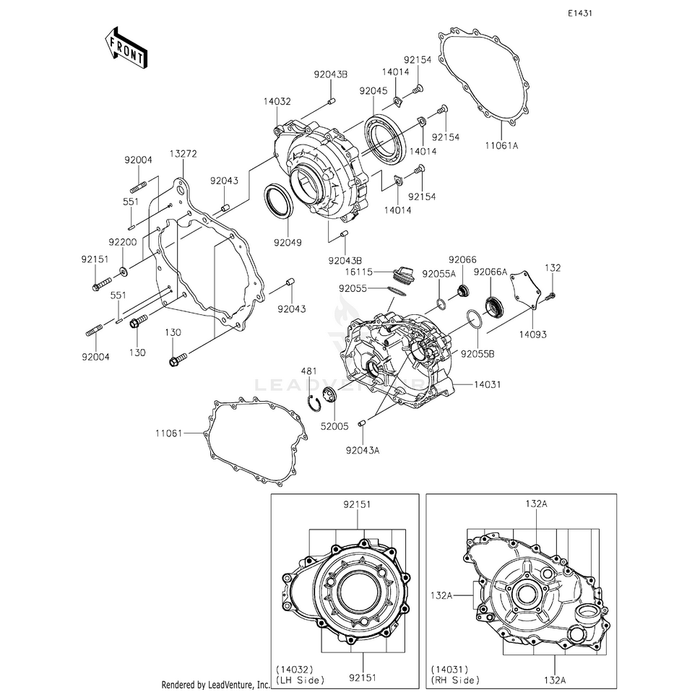 Cover-Clutch by Kawasaki