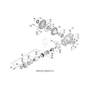 Cover,Gearcase-Mach (Ht) By Arctic Cat 1502-922 OEM Hardware 1502-922 Off Road Express