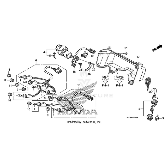 Cover, Indicator by Honda