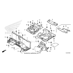 Cover, Left Seat (Lower) by Honda 71134-HL5-A00 OEM Hardware 71134-HL5-A00 Off Road Express Peach St