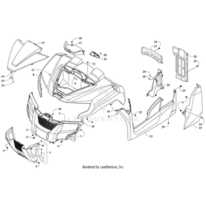 Cover Maintain By Arctic Cat 3307-336 OEM Hardware 3307-336 Off Road Express