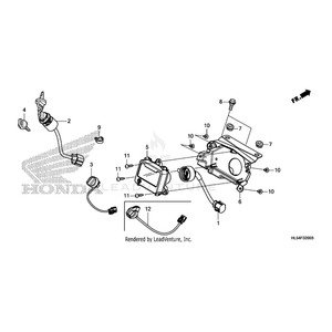 Cover, Meter by Honda 68108-HL5-A00 OEM Hardware 68108-HL5-A00 Off Road Express Peach St