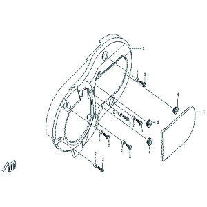 Cover Plate by CF Moto 0180-015002 OEM Hardware 0180-015002 Northstar Polaris