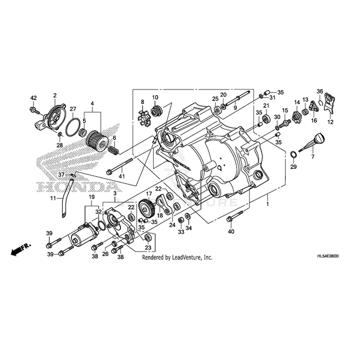 Cover, Reduction Gear by Honda