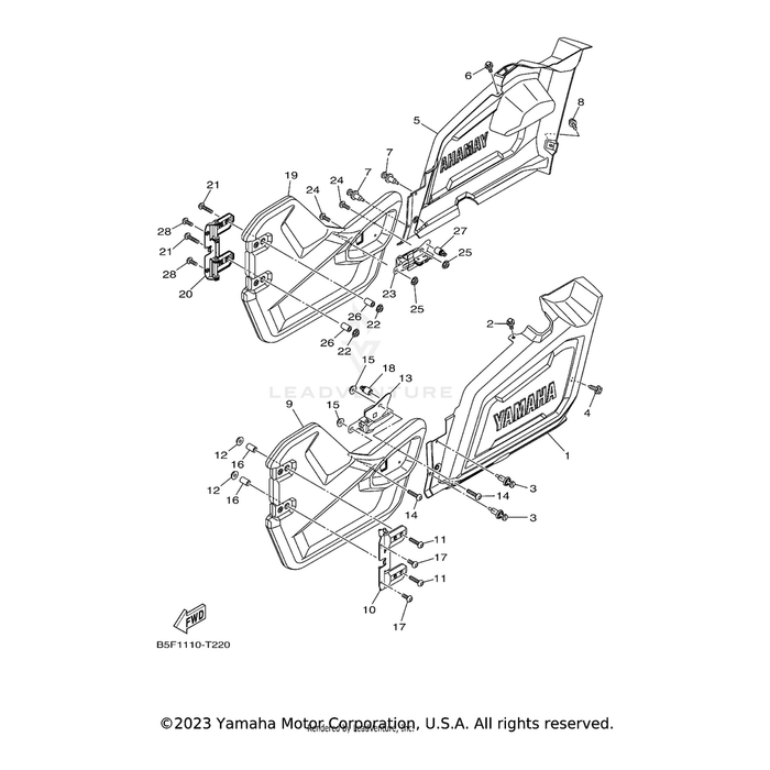 Cover, Side 3 by Yamaha