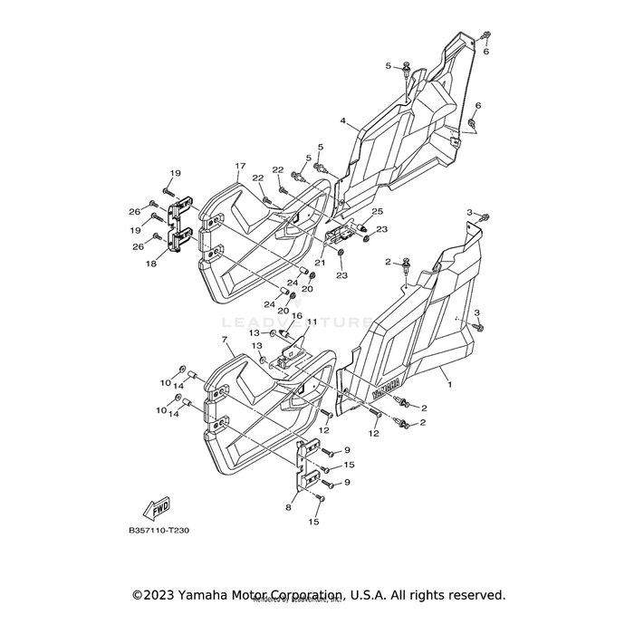 Cover, Side 3 by Yamaha