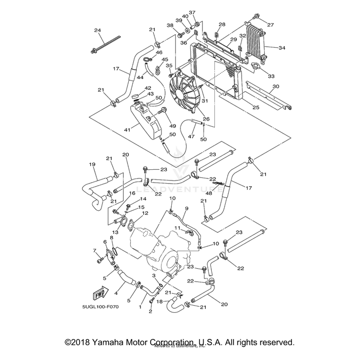 Cover, Thermostat by Yamaha