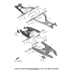 Cover, Thrust 1 by Yamaha 2HC-F2128-10-00 OEM Hardware 2HC-F2128-10-00 Off Road Express