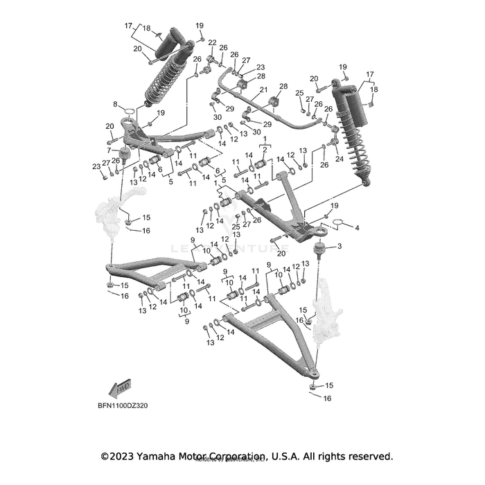 Cover, Thrust 1 by Yamaha