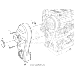 Cover, Timing Belt By Arctic Cat 3206-380 OEM Hardware 3206-380 Off Road Express