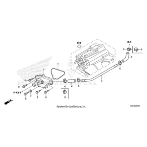 Cover, Water Pump by Honda 19220-HP7-A00 OEM Hardware 19220-HP7-A00 Off Road Express Peach St