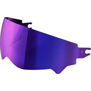 Covert/Covert X Helmet Sunvisor by Scorpion Exo 52-545-72 Helmet Shield 75-01091 Western Powersports Ruby Mirrored