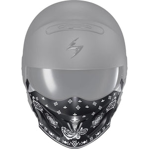 Covert Helmet Face Mask by Scorpion Exo 52-543-25 Facemask 75-02290 Western Powersports Matte Black