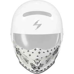 Covert Helmet Face Mask by Scorpion Exo 52-543-26 Facemask 75-02291 Western Powersports Gloss White