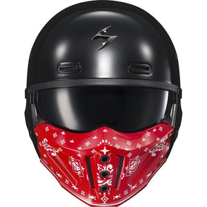 Covert Helmet Face Mask by Scorpion Exo 52-730-05 Facemask 75-02285 Western Powersports Gloss Red