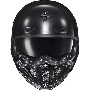 Covert Helmet Face Mask by Scorpion Exo 52-730-06 Facemask 75-02286 Western Powersports Gloss Black