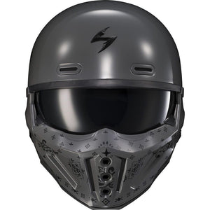 Covert Helmet Face Mask by Scorpion Exo 52-730-08 Facemask 75-02288 Western Powersports Cement Grey