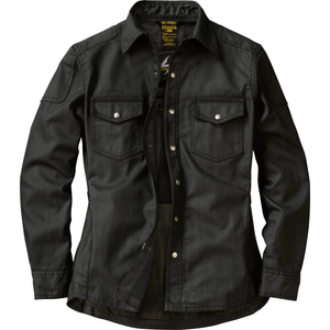 Covert Women'S Wax Riding Shirt by Scorpion Exo 52101-5 Long Sleeve Shirt 75-6117L Western Powersports LG / Black