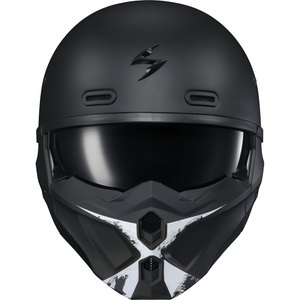 Covert X Face Mask Ray by Scorpion Exo 52-730-10 Facemask 75-02297 Western Powersports Matte White