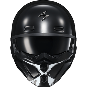 Covert X Face Mask Ray by Scorpion Exo 52-730-12 Facemask 75-02295 Western Powersports Gloss White