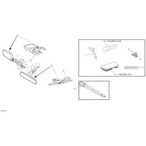 Crank Lock Driven Open by Can-Am 529036098 OEM Hardware 529036098 Off Road Express Peach St