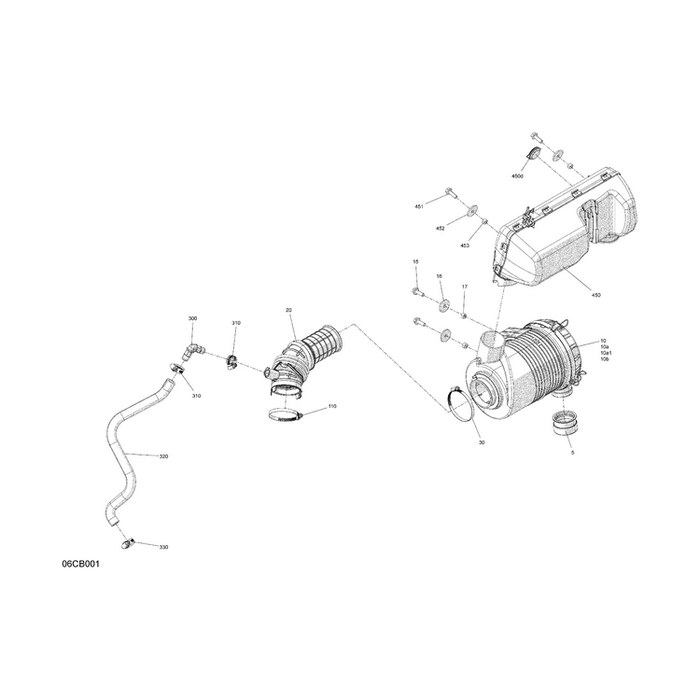 Crankcase Formed Hose by Can-Am