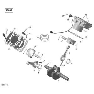 Crankshaft by Can-Am 420219738 OEM Hardware 420219738 Off Road Express Drop Ship