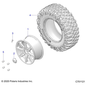 Crawler Xg 30 X10 R15 by Polaris 5416397 OEM Hardware P5416397 Off Road Express