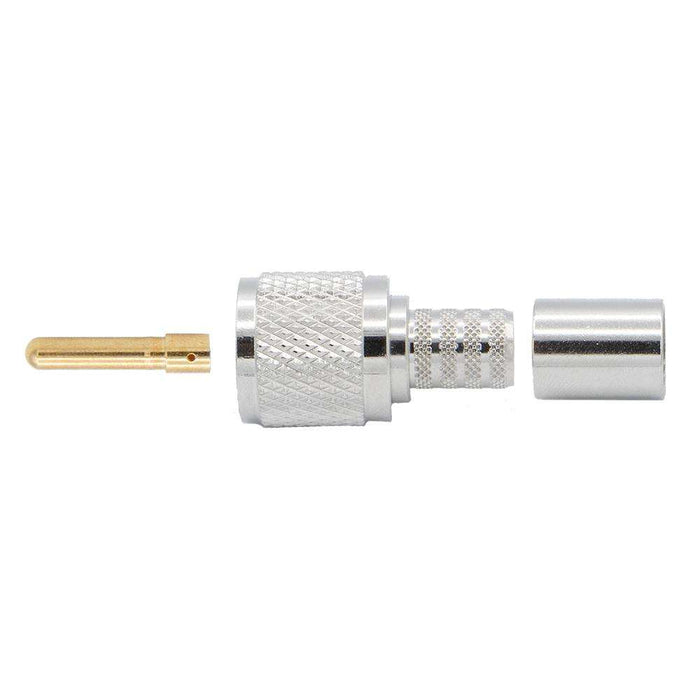 Crimp-On Male Pl-259 Uhf Connector For Rugged Lmr400-Uf - Rg8 Cable by Rugged Radios