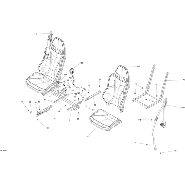 Cushion Assy by Can-Am