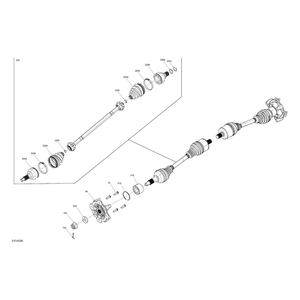 CV Joint Assy by Can-Am 705503150 OEM Hardware 705503150 Off Road Express Peach St