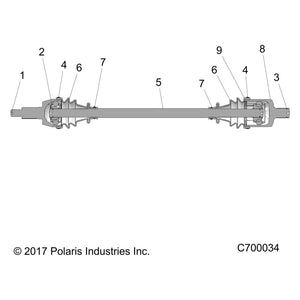 Cv Joint Boot Kit by Polaris 2203440 OEM Hardware P2203440 Off Road Express