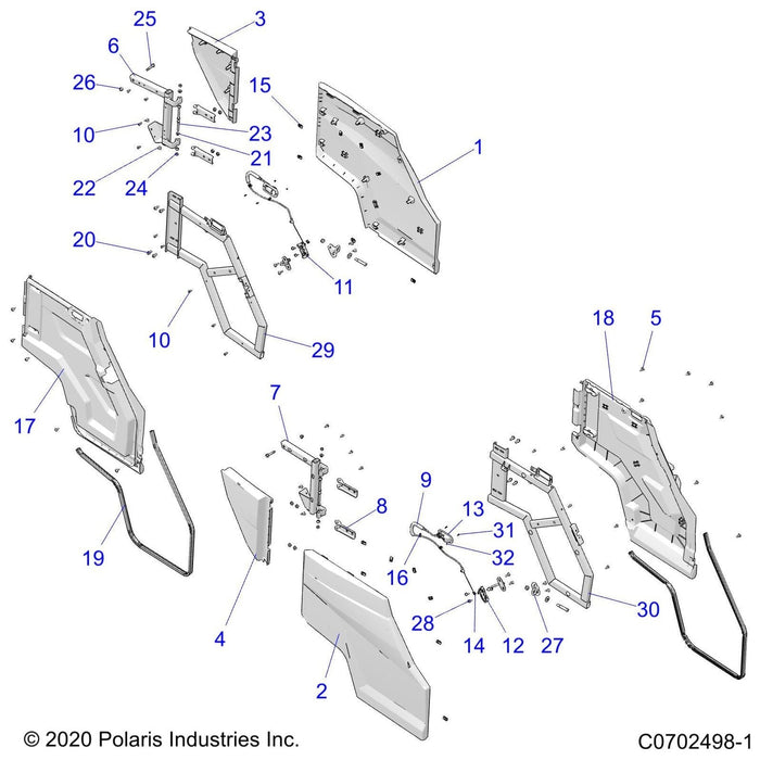 Cvr-Blstr Bar,Pnt,Lh,B.Slt Msk by Polaris