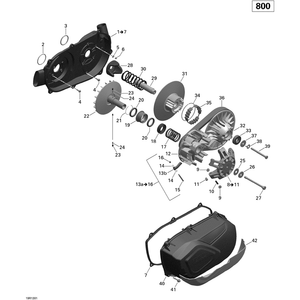 CVT Air Guide Kit by Can-Am 420611407 OEM Hardware 420611407 Off Road Express