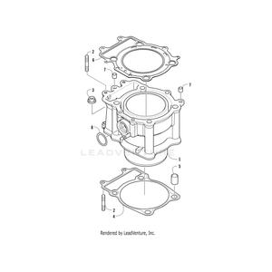 Cylinder,A550-09Ma92-Mach (Rb 0804-066) By Arctic Cat 0804-066 OEM Hardware 0804-066 Core Power Equipment