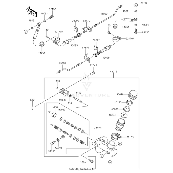 Cylinder-Assembly-Master by Kawasaki