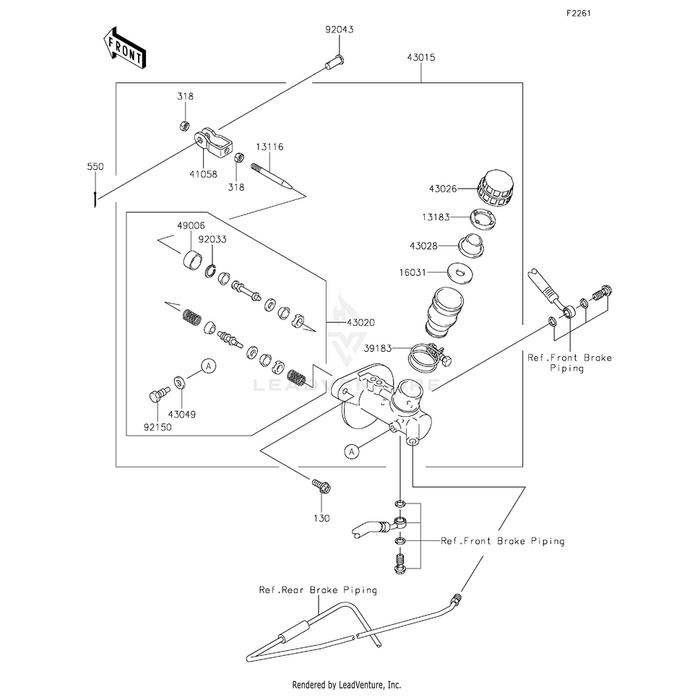 Cylinder-Assembly-Master by Kawasaki