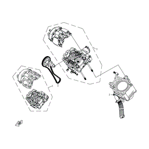 Cylinder Body by CF Moto 0600-023000 OEM Hardware 0600-023000 Northstar Polaris