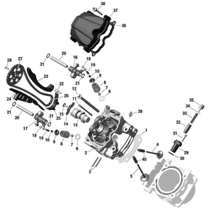 Cylinder Front Assy by Can-Am 420413106 OEM Hardware 420413106 Off Road Express Drop Ship