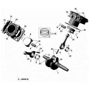 Cylinder Front by Can-Am 420413111 OEM Hardware 420413111 Off Road Express Drop Ship