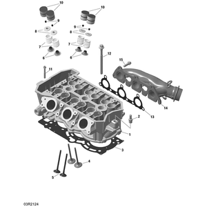 Cylinder Head Gasket by Can-Am 420431813 OEM Hardware 420431813 Off Road Express Peach St